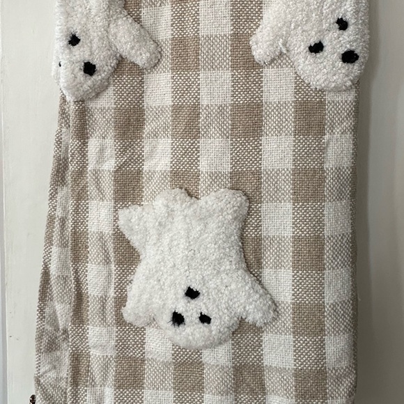 Viral Rachel Zoe ghost blanket - checkered beige - Picture 4 of 5